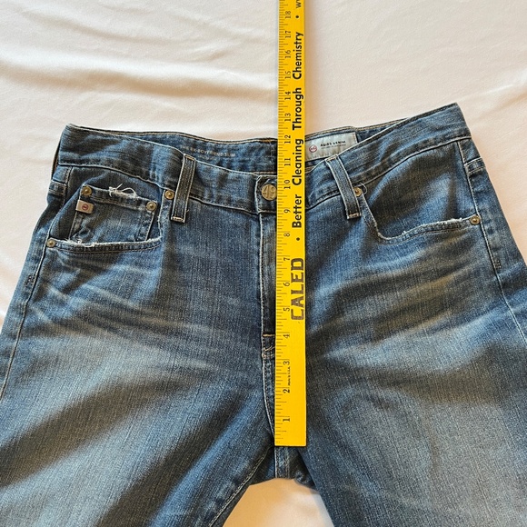 AG Adriano Goldschmied The Ex-Boyfriend Slouchy Slim Size 31R - Picture 12 of 14
